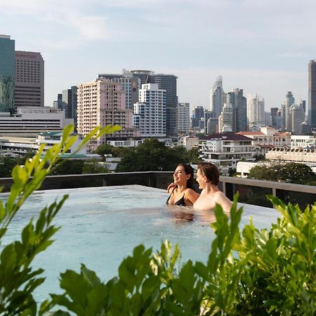 Ascott Embassy Sathorn Bangkok Hotel Екстериор снимка View from the rooftop pool