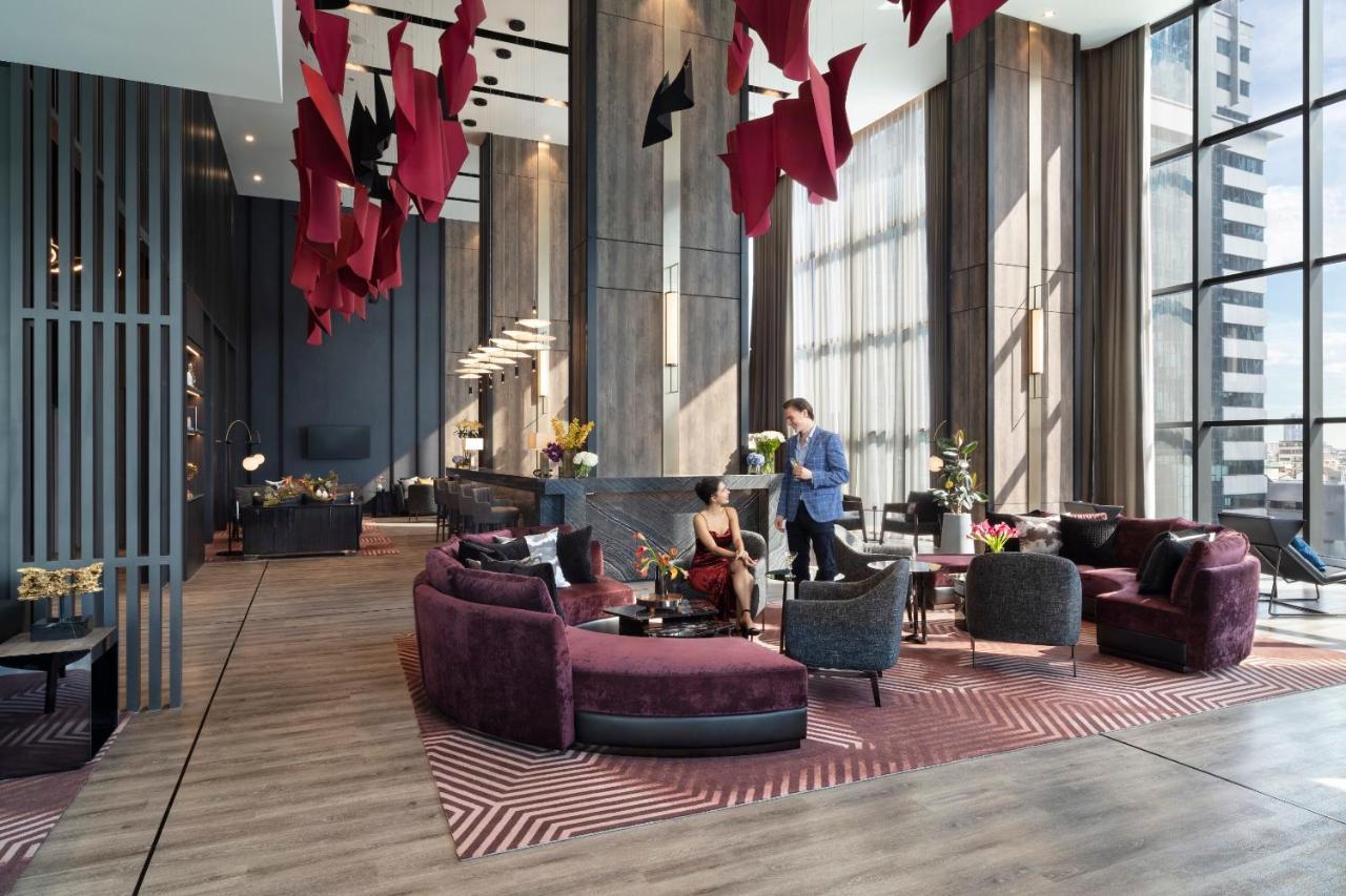 Ascott Embassy Sathorn Bangkok Hotel Екстериор снимка The lobby of the hotel