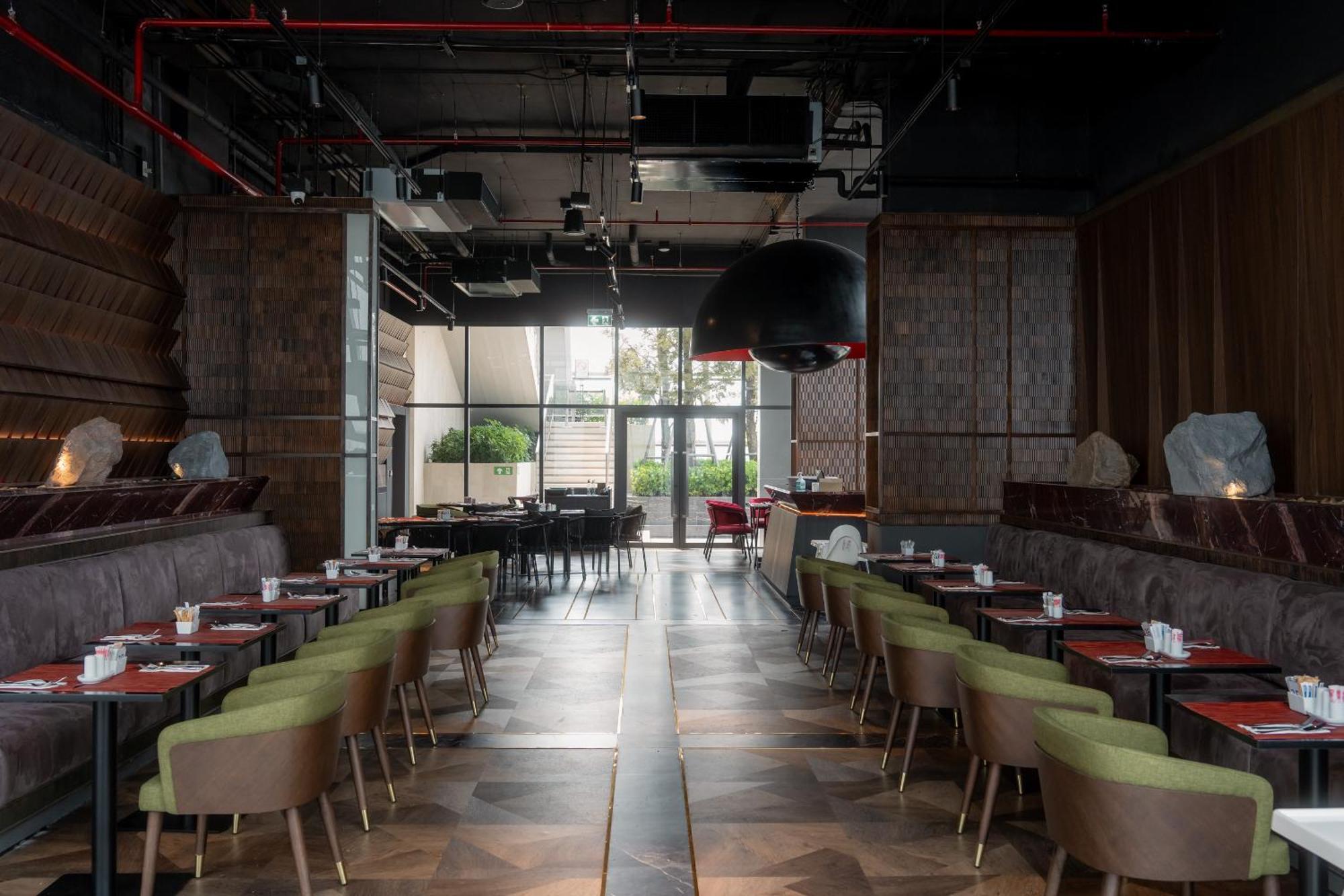 Ascott Embassy Sathorn Bangkok Hotel Екстериор снимка Interior of the restaurant